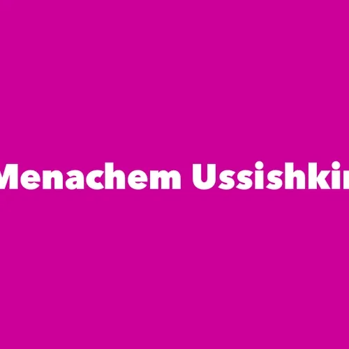 Menachem Ussishkin